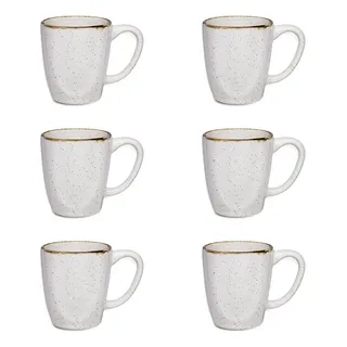 Jogo Com 6 Canecas De 260ml Em Porcelana Ryo Maresia Oxford Jogo Com 6 Canecas De 260ml Em Porcelana Ryo Maresia Oxford