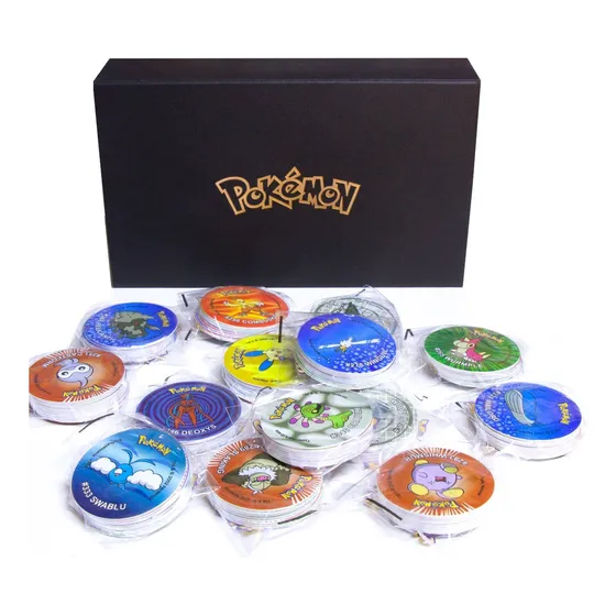 Taps Pokemon Coleccion 141 Tazos - 3 Generación Region Hoenn