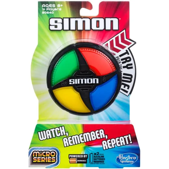 Juego Hasbro Simon Micro Juego De Memoria