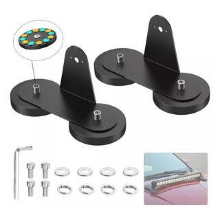 Bases Soporte Para Barra Torreta Luz Led 88mm Base Magnética Bases Soporte Para Barra Torreta Luz Led 88mm Base Magnética