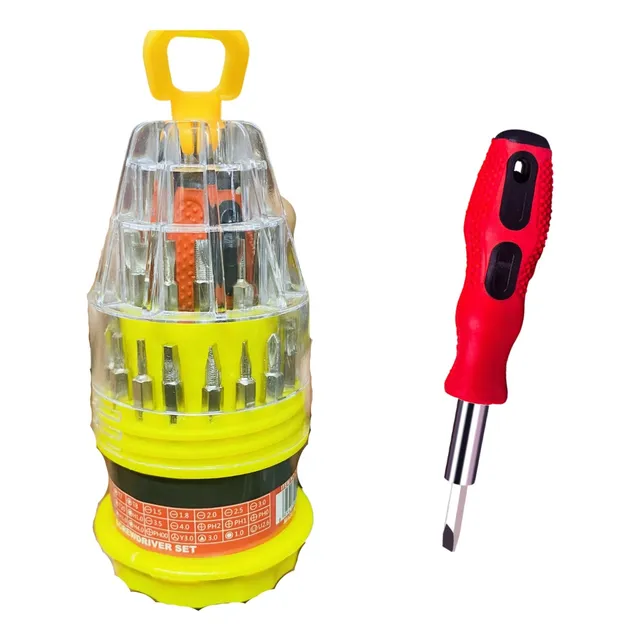 Kit De Destornilladores Pequeños X31 Piezas Para Celular 