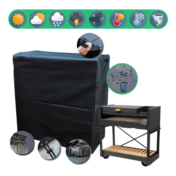 Funda Parrilla Gaucha Lona Pesada Gruesa Impermeable Tromen