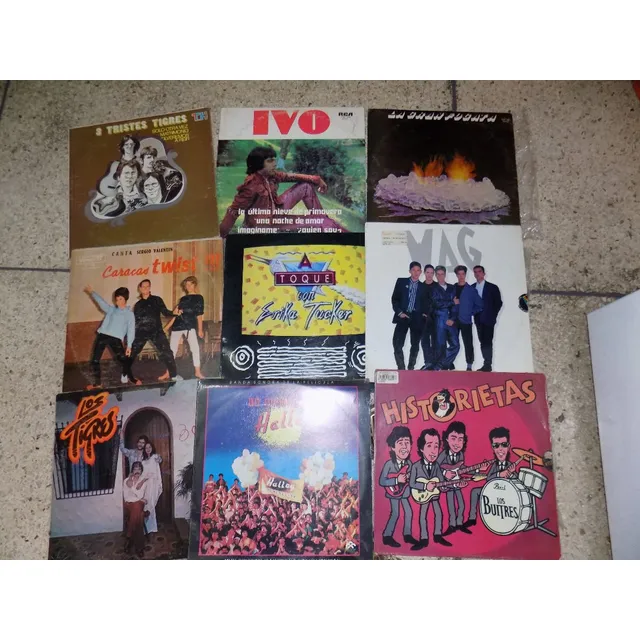 Rock, Pop, Grupos Venezolanos, Lps, Precio Por Unidad, Buen