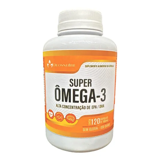 Omega 3 Aceite De Pescado Deosnutre 120 Caps Sabor Sin Sabor