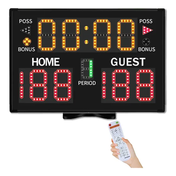 Marcador Electrónico De Baloncesto Con Timbre For Juegos