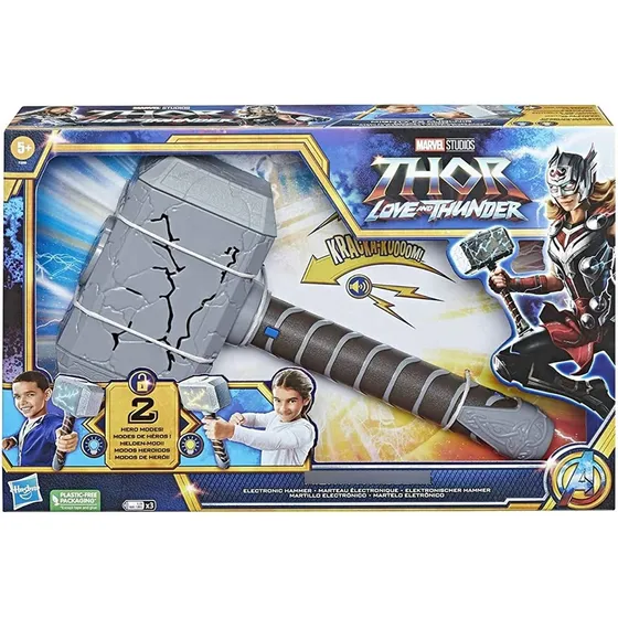 Thor Martillo Original Marvel Luces Y Sonido Teletiendauy