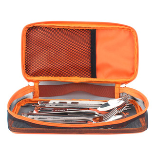 Utensil De Camping Con Bolso De Almableación Platura Del Utensil De Camping Con Bolso De Almableación Platura Del