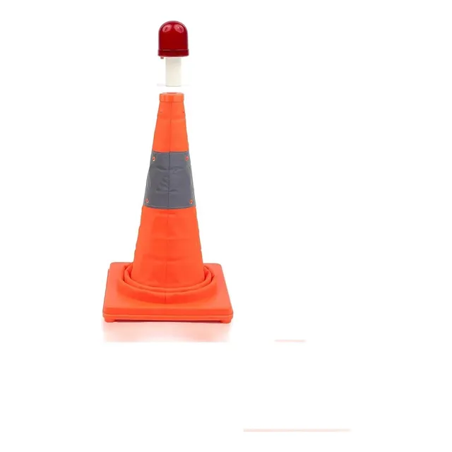 Cono De Emergencia Plegable 70cm Con Led