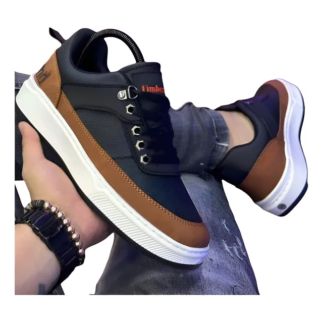 Tenis Caballero Casual Zapatos Hombre Tb002 Cosidos