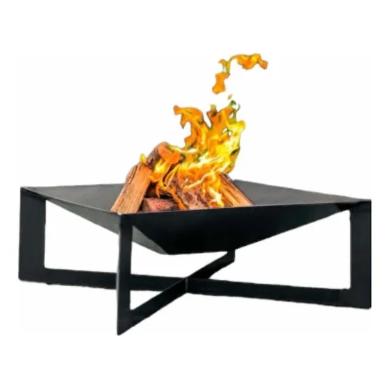 Lareira Externa P Jardim Firepit Tacho Fogareiro 50x50x25cm