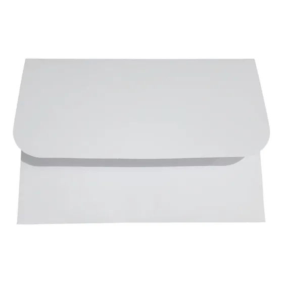 100 Envelopes Certificado A-4 215x300mm Branco Tx 180g