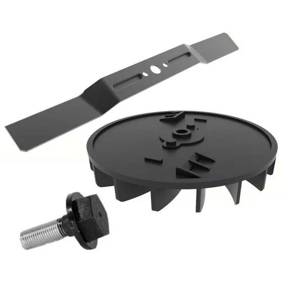 Cuchilla 40 Cm Turbina Tornillo Para Cortadora De Cesped