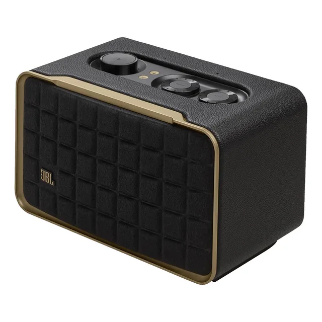 Bocina Inalámbrica Jbl Authentics 200 Wi-fi/bluetooth 90w Color Negro