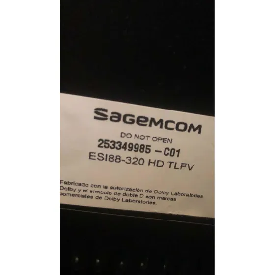 Movistar Tv Para Repuesto. Funciona Pero No Está Homogado