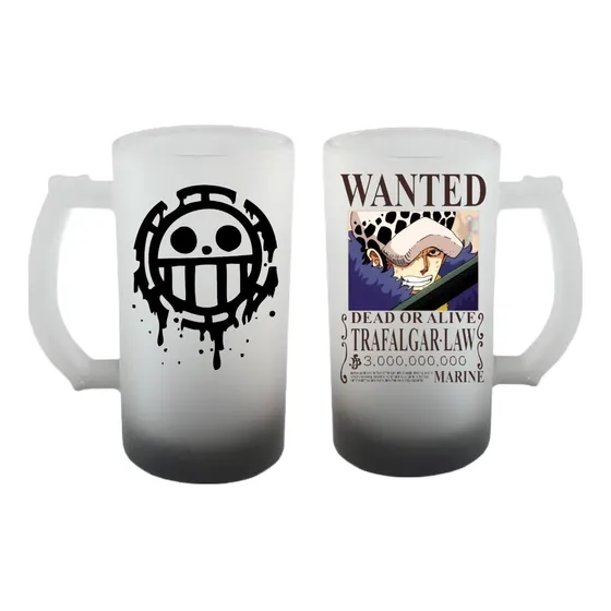Tarro One Piece A Elegir 16oz 473ml  Anime Varios Personajes
