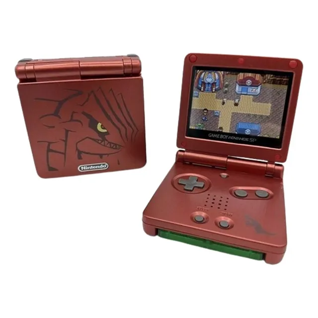 Gba Nintendo Game Boy Advance Sp Edicion Pokemon Groudon +ju