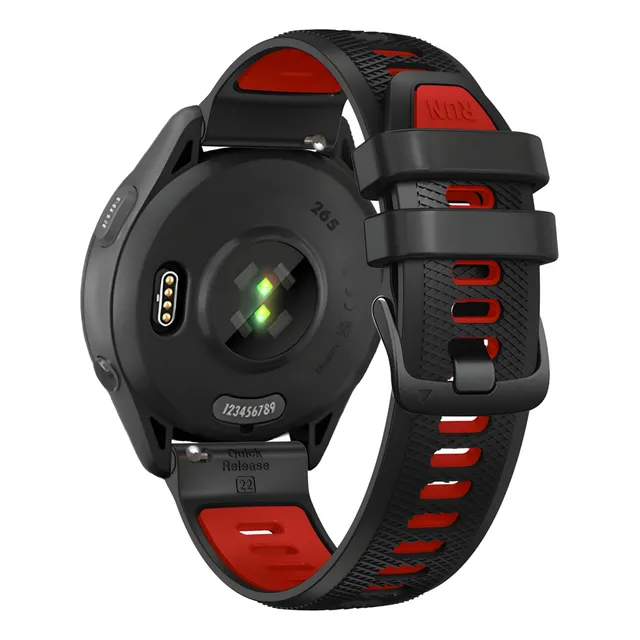 22mm Watch Band For Garmin Forerunner 265, 22 Quick Bj8lr