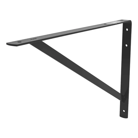 Ménsula Para Repisas 50x30 Cms 4mm Color Negro 1pz