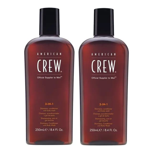 Dúo 3 In 1 Shampoo Conditioner Body Wash American Crew Men