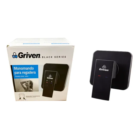 Llave Para Ducha De Baño Monomando 1/2 Agua Fria Y Caliente