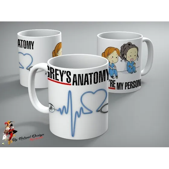 Taza De Ceramica Greys Anatomy Hd Art 01