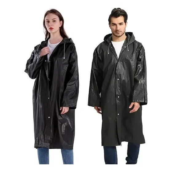 2026 Capa Impermeable Portátil Para Lluvia Tipo Gabardina