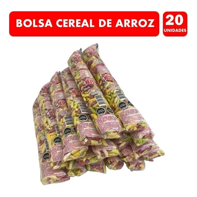 Bolsa De Cereal De Arroz (contiene 20 Unidades) 