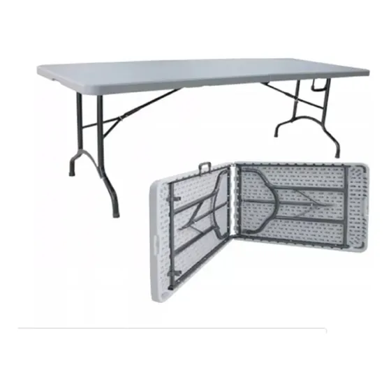 Mesa Banquetera Plegable Alta Calidad Para Eventos 180x74x75
