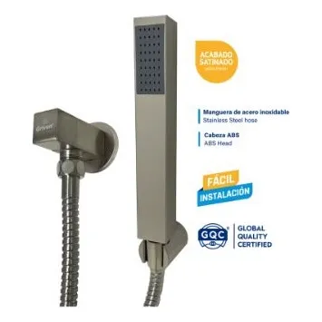Set De Ducha Bidet Satinado Completo