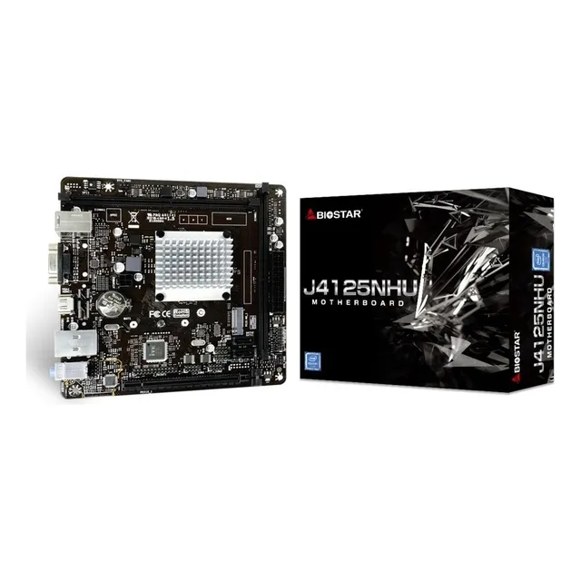 Motherboard J4125nhu Biostar 4 Nucleos Intel Celeron