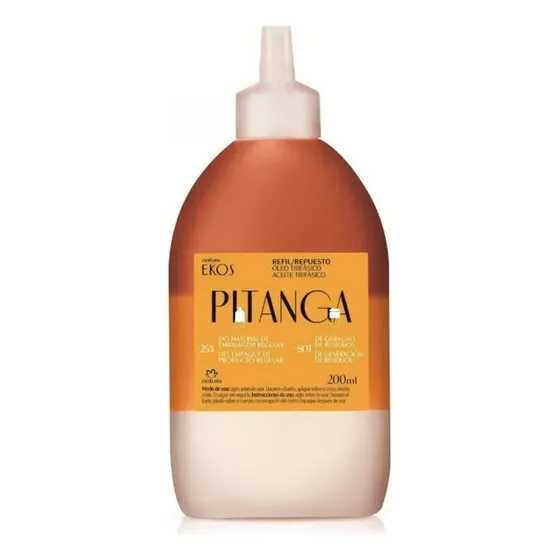 Refil Óleo Corporal Trifásico Ekos Pitanga 200ml
