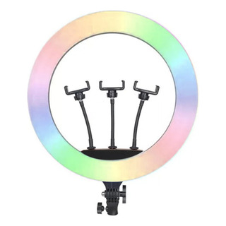 Soporte Para Aro De Luz Con 3 Clips Para Cel Ml-ring14-3 Soporte Para Aro De Luz Con 3 Clips Para Cel Ml-ring14-3