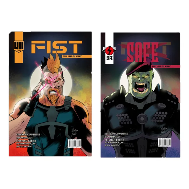 Fist False Glory: Safe False Glory, De Cristian Pardo - Esteban Cifuentes. Fist, Vol. 1. Editorial Isbn, Tapa Blanda, Edición 1 En Español, 2024