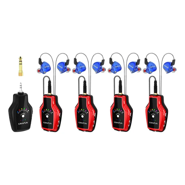 Kimafun Wireless In Ear Monitor System Set, Professional ...