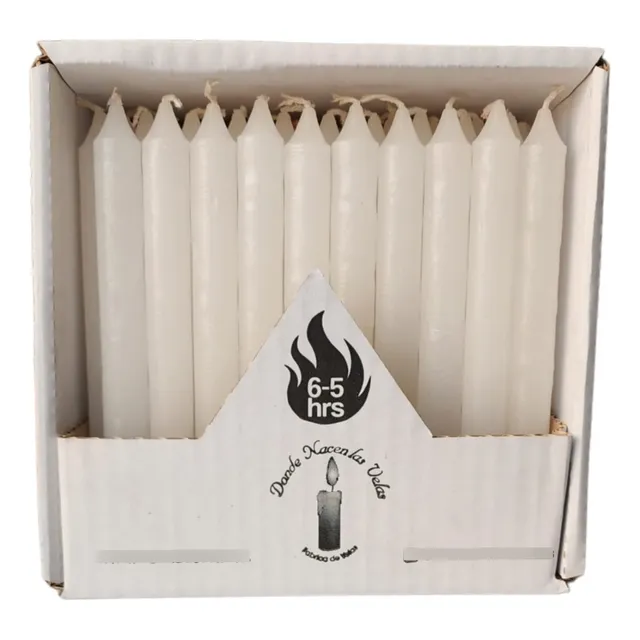 Velas Lisas Pack De 50 Velas