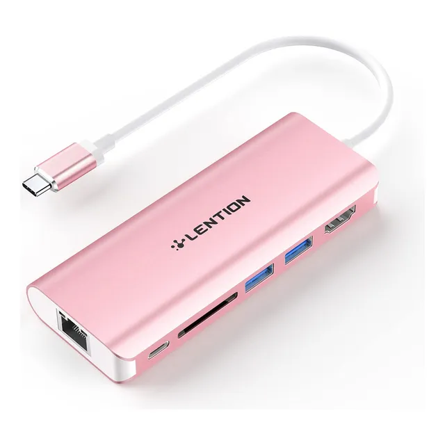 Lention Hub Usb C Con Hdmi 4k Y 2 Usb 3.0