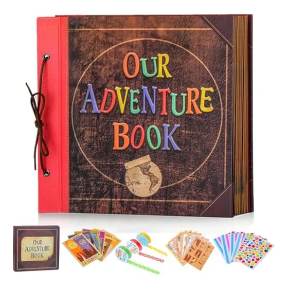 Our Adventure Book De 12 X 12 Pulgadas, Álbum De