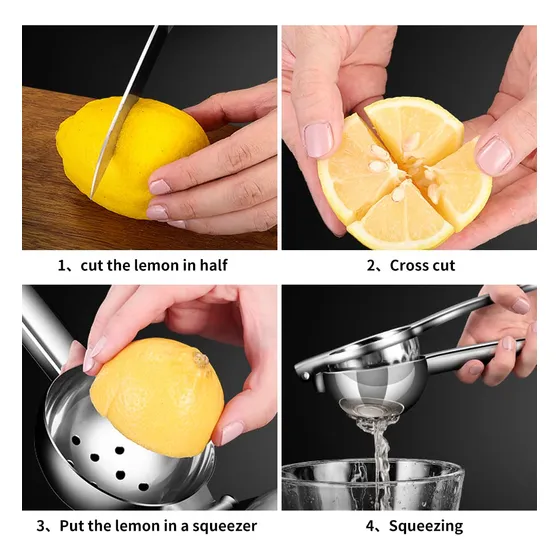 Exprimidor Limon Para Herramienta Fruta Verdura Citrico Lima