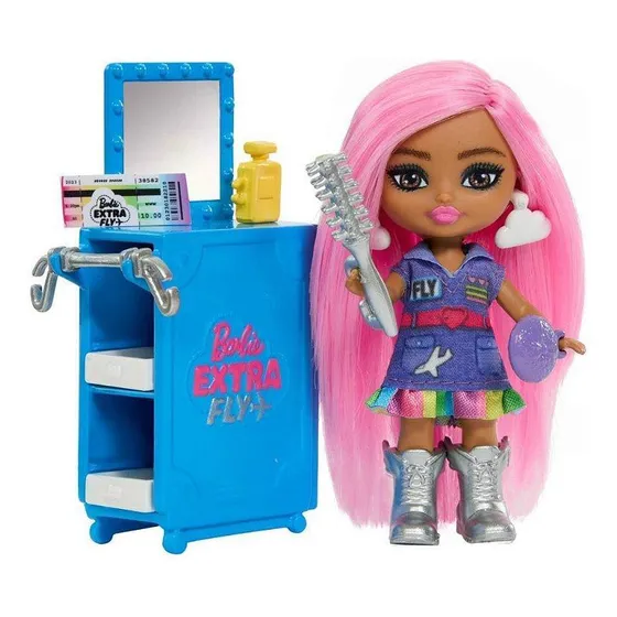 Barbie Extra Fly Jet con Muñeca y Accesorios - Mattel