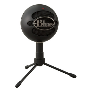 Micrófono Alámbrico Snowball Ice Black Profesional Logitech Micrófono Alámbrico Snowball Ice Black Profesional Logitech