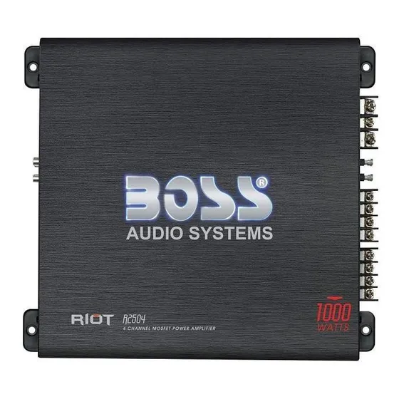 Amplificador Potencia 4 Canales 1000w Clase A/b Boss R2504