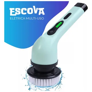 Pop Imports Escova De Limpeza MOP Elétrica 9 Em 1 Multifuncional Gira
