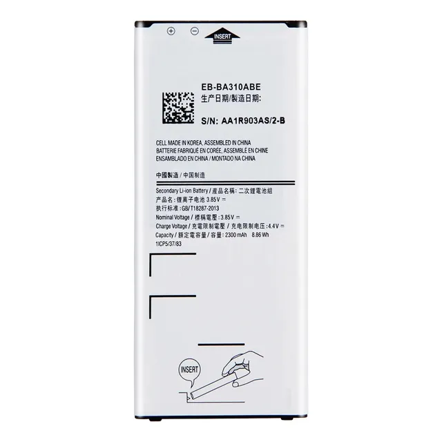 Bateria Para Samsung A3 2016 Ba310 Eb-ba310abe Con Garantia