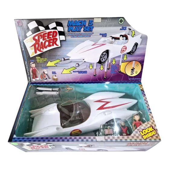 Carro De Meteoro, Mach 5. Speed Racer. Juguete De Colección