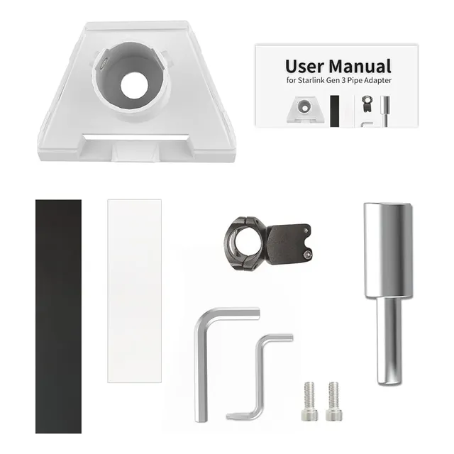 Kit Soporte Base Para Antena Starlink Gen3 Barco Caravana