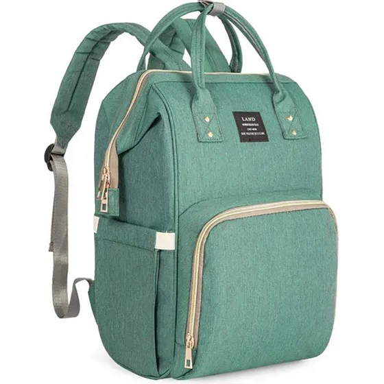 Mochila Cuna Bolso 3 En 1 Pañalera Súper Amplia Y Cómoda