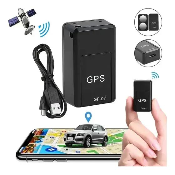 Localizador Gps Mini Rastreador Portátil Gf-07 Para Auto