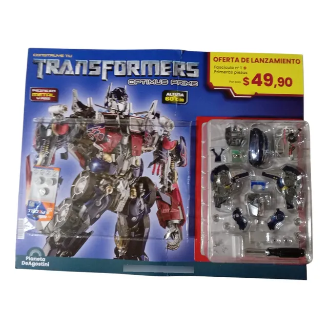 Construye Tu Transformer Optimus Prime Fascículo #1. Planeta