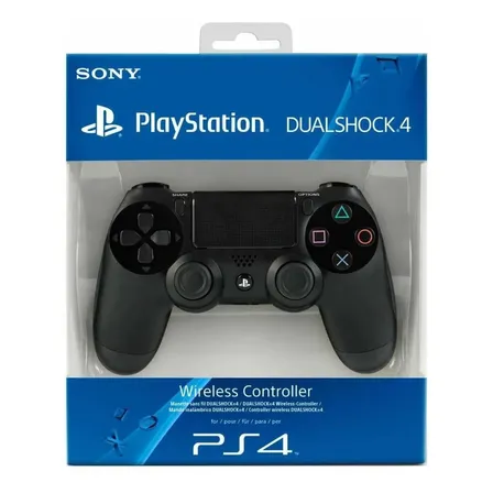 Control Dualshock 4 Controller Negro Ps4 / Color Jet Black