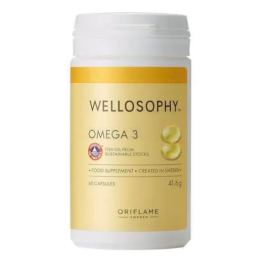 Omega 3 Wellness Oriflame Suecia Epa/dha 60 Capsulas Suaves